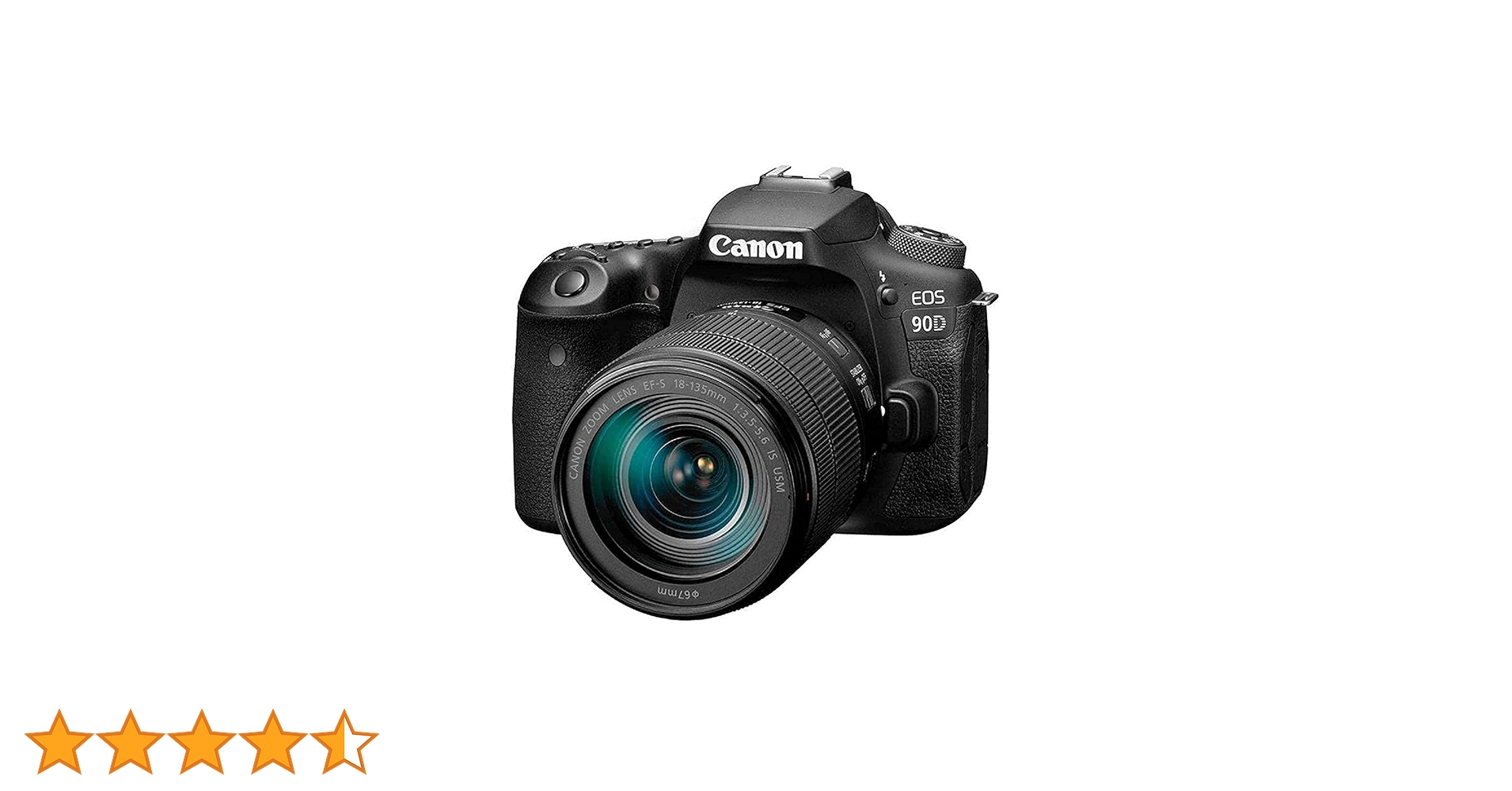 Amazon | Canon EOS 90D [18-135 f3.5-5.6 IS USM Lens] DSLR